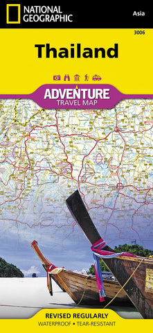 Thailand Map (National Geographic Adventure Map, 3006) [Map] National Geographic Maps