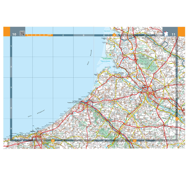 Atlas Routier France 2024 (A4-Broche) [Paperback] unknown author - Wide World Maps & MORE!