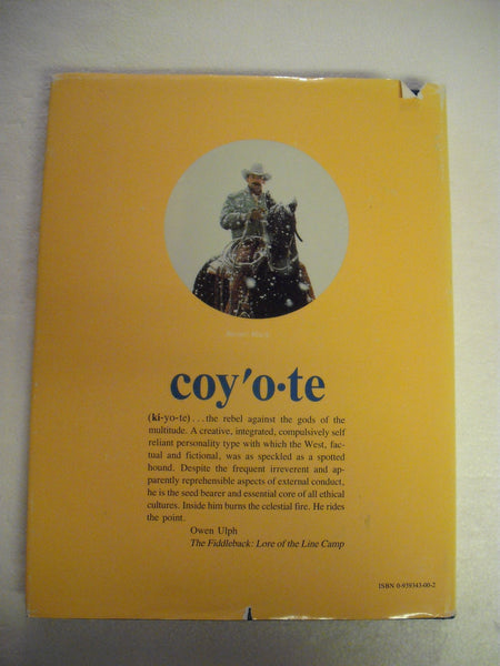 Coyote Cowboy Poetry Black, Baxter