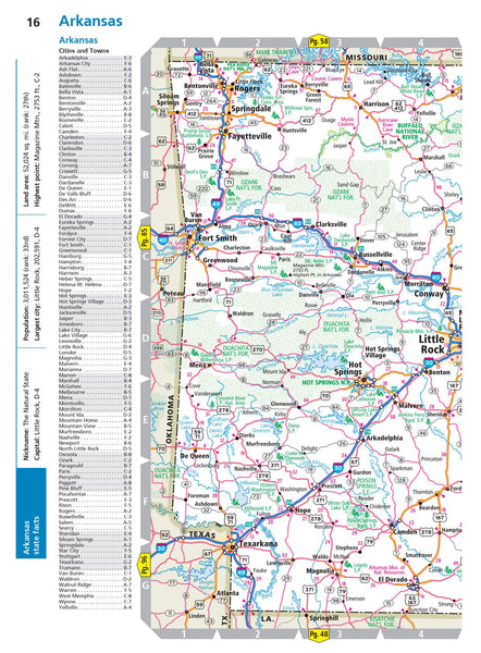 Rand McNally Road Atlas 2025: United States, Canada, Mexico Easy to Read Large Print Maps [Spiral-bound] Rand McNally - Wide World Maps & MORE!