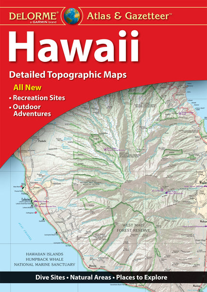 DeLorme Atlas & Gazetteer: Hawaii Detailed Topographic Maps