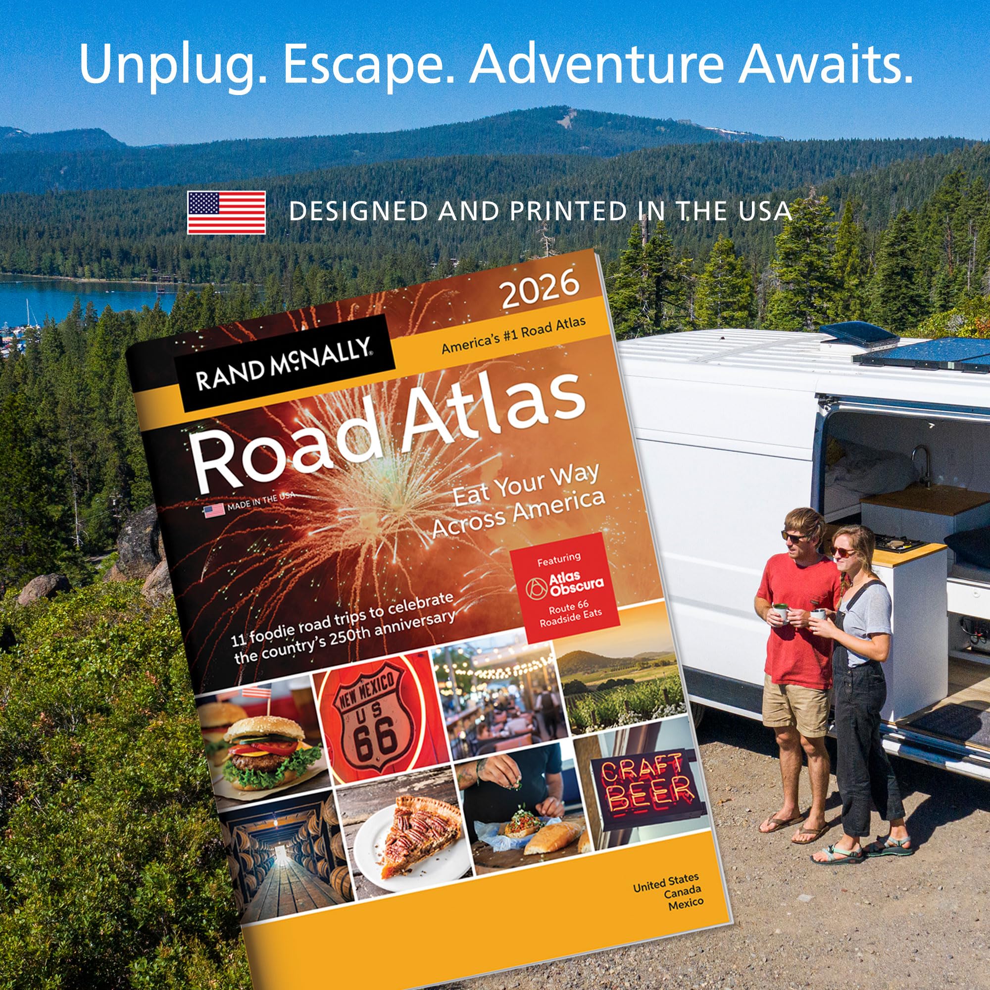 2026 Road Atlas United States Canada Mexico Wide World Maps MORE 91IPwQziG1L 2048x2048 