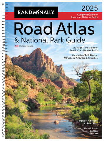 2025 Road Atlas & National Park Guide (Used - Like New)