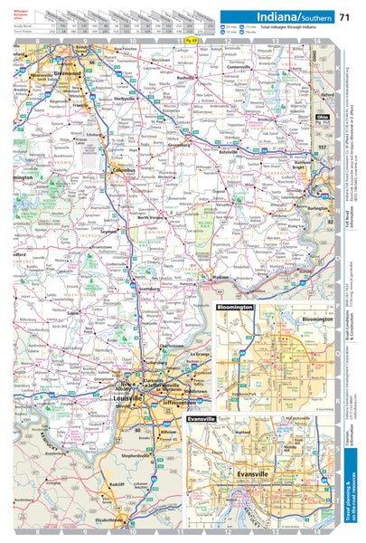 Large Scale Road Atlas 2025 (Used - Very Good)