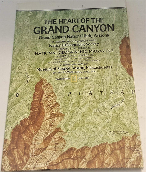 National Geographic Map The Heart - 91OAOsap NL Grande 