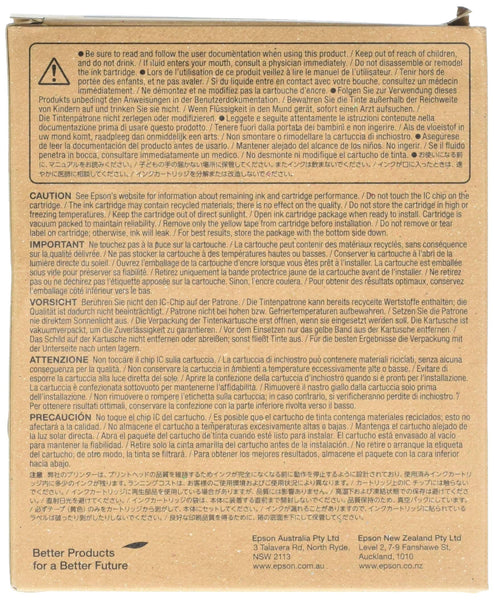 EPSON T40W120 HIGH CAPACITY CARTRIDGE INK - Wide World Maps & MORE!