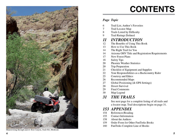 Atv Trails Guide Arizona Phoenix Region Wells, Charles a and Peterson, Matt