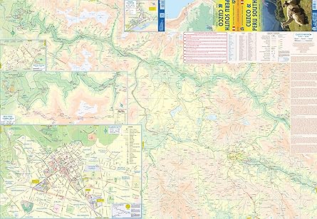 Cuzco & Peru South Travel Map Waterproof 2025 edi [Map] ITMB Publishing Ltd