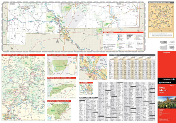 Easy To Read! New Mexico State Map - Wide World Maps & MORE!