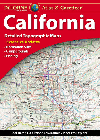 Delorme Atlas & Gazetteer: California [Map] Rand McNally - Wide World Maps & MORE!