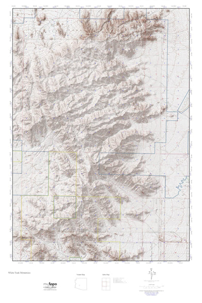 White Tank Mountains (Explorer Series Map)