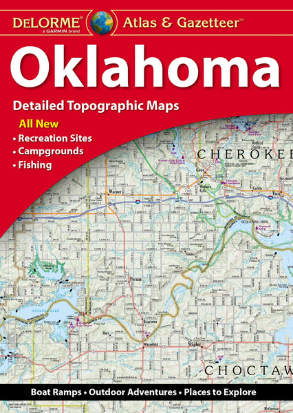 Delorme Atlas & Gazetteer: Oklahoma [Paperback] Delorme