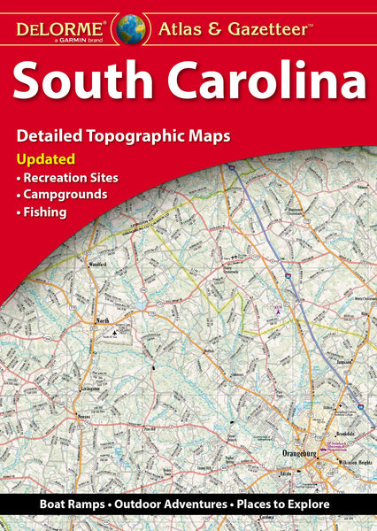 Delorme Atlas & Gazetteer: South Carolina [Map] Rand McNally