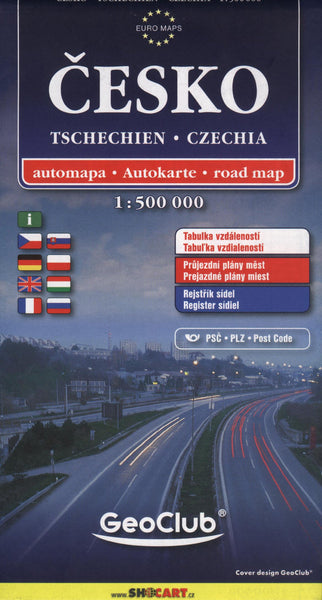 C?eska? republika, automapa 1:500 000 =: Autokarte = Road map = Carte routie?re (Czech Edition) Kartografie Praha (Firm)