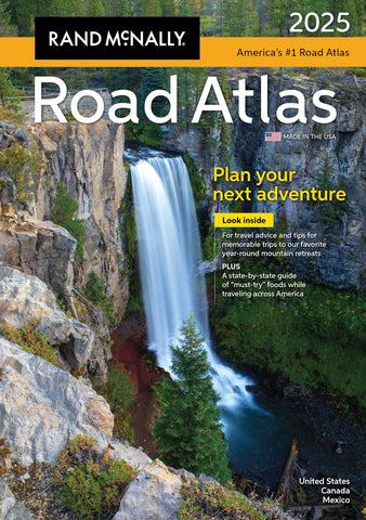 2025 Road Atlas: United States, Canada, Mexico