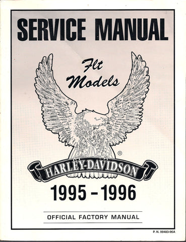 1995-1996 Harley-Davidson FLT Models Factory Service Manual [Paperback] Harley-Davidson Motor Company