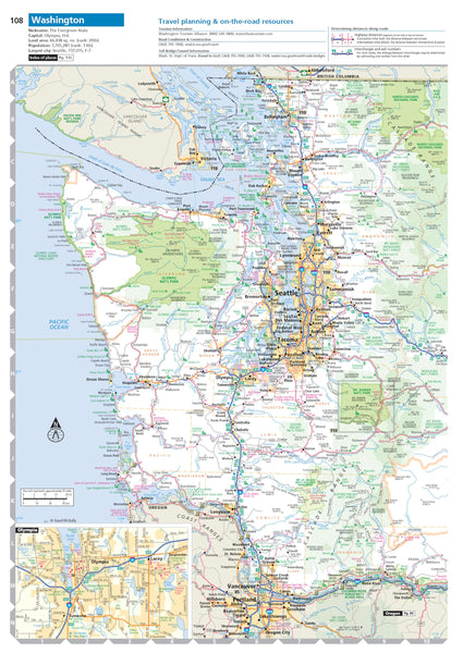 Rand McNally 2025 Road Atlas (Rand McNally Road Atlases) [Map] Rand McNally