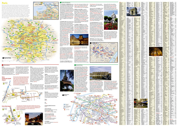 Paris Map (City Destination Map)