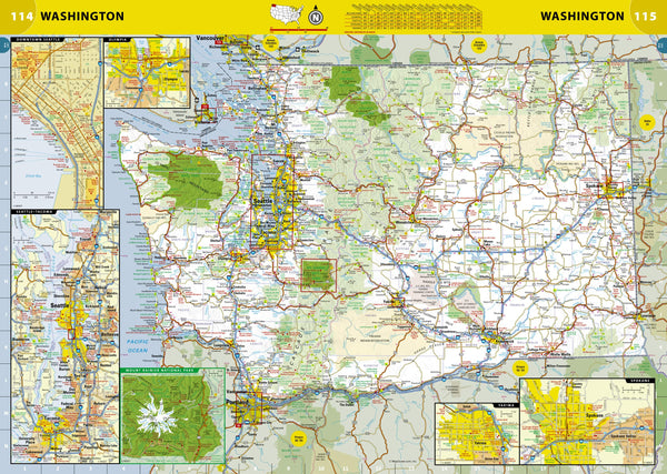 National Geographic Road Atlas 2025: Adventure Edition [United States, Canada, Mexico] [Spiral-bound] National Geographic Maps