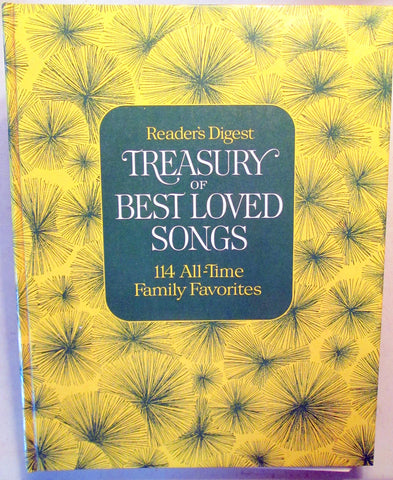 Reader's Digest Treasury of Best Loved Songs: 114 All Time Family Favorites William L Simon - Wide World Maps & MORE!