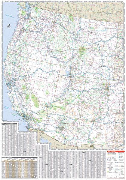 Rand McNally Folded Map: Western United States [Map] Rand McNally - Wide World Maps & MORE!