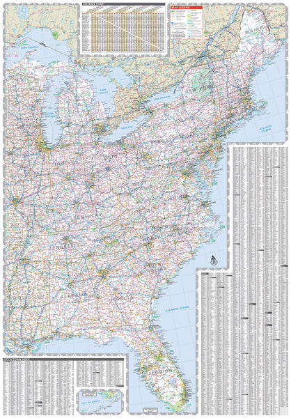 Eastern United States Regional Map