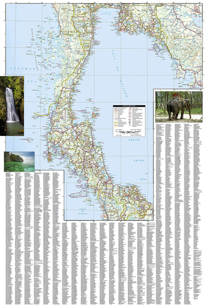 Thailand Map (National Geographic Adventure Map, 3006) [Map] National Geographic Maps