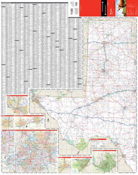 Easy to Read! Texas State Map - Wide World Maps & MORE!