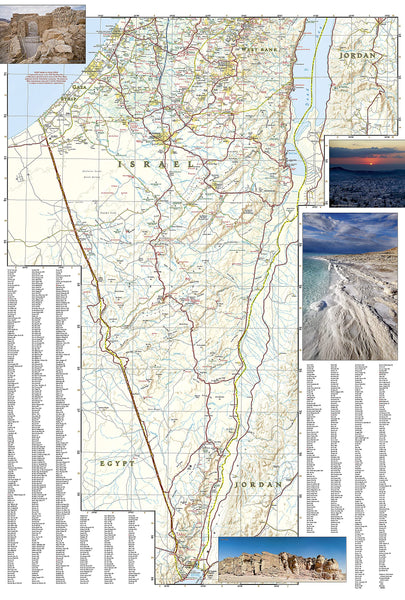 Israel Map (National Geographic Adventure Map, 3208) [Map] National Geographic Maps - Wide World Maps & MORE!