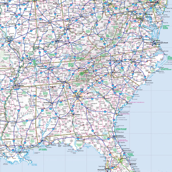 United States Interstate Map