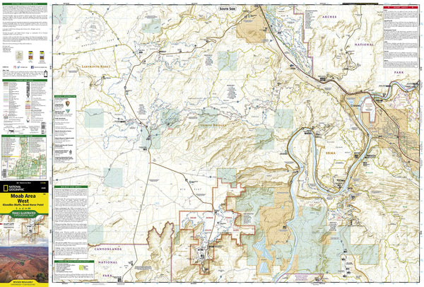 Moab Area West: Klondike Bluffs, Dead Horse Point Map (National Geographic Trails Illustrated Map, 506) [Map] National Geographic Maps - Wide World Maps & MORE!