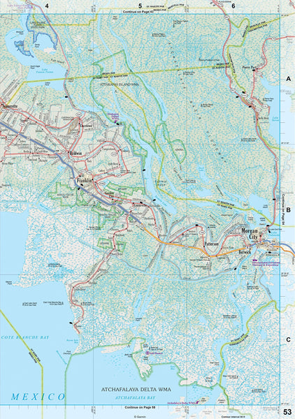 Delorme Atlas & Gazetteer: Louisiana [Map] Rand McNally