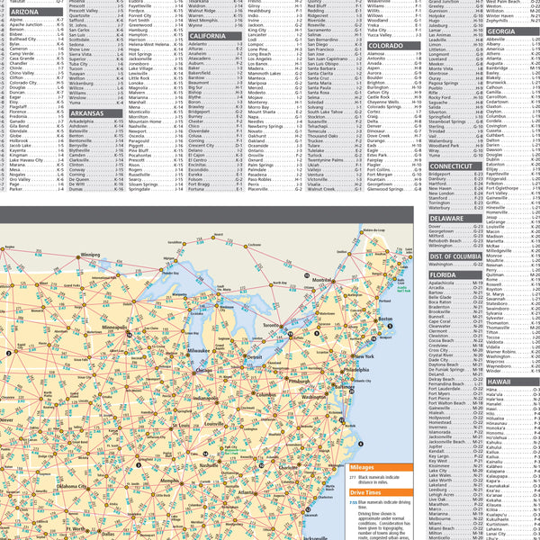 United States Interstate Map