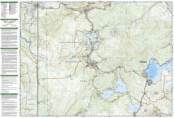 Old Faithful: Yellowstone National Park SW (Trails Illustrated Map, 302) - Wide World Maps & MORE!