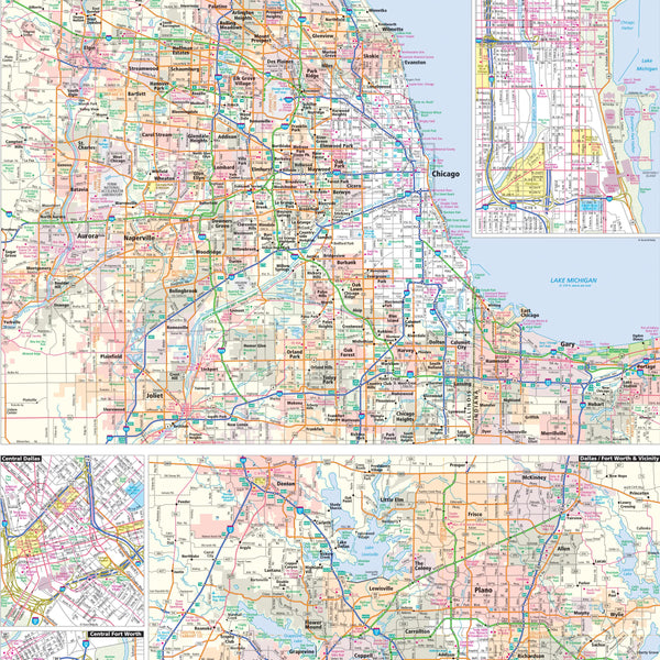 Central United States Regional Map