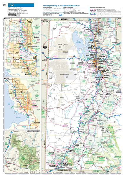 Rand McNally Road Atlas & National Park Guide 2024: United States Canada Mexico Rand McNally