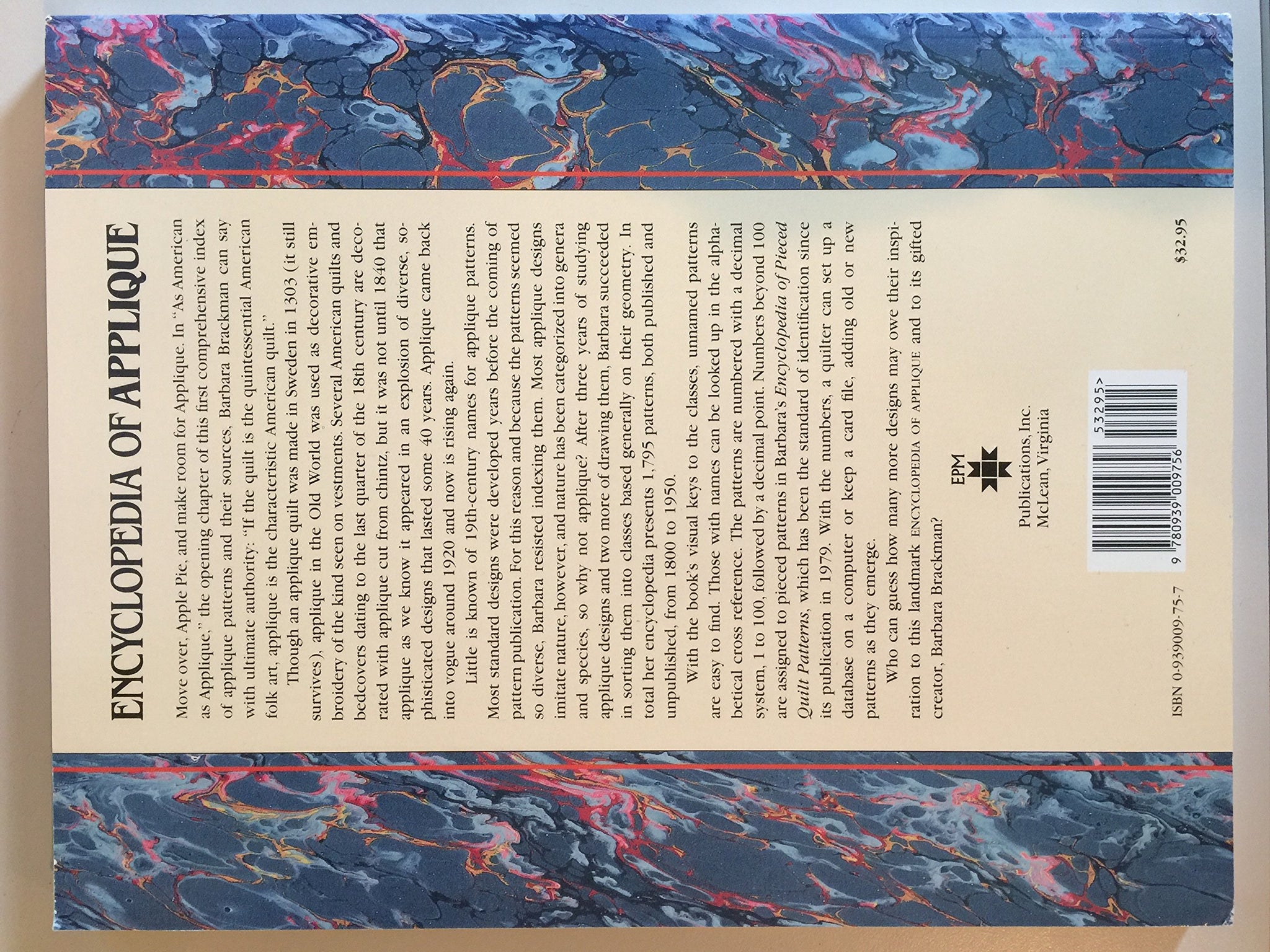 Encyclopedia of Applique: An Illustrated, Numerical Index to Tradition ...