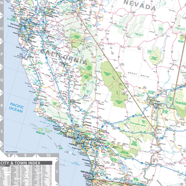 Rand McNally Folded Map: Western United States [Map] Rand McNally - Wide World Maps & MORE!