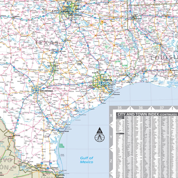 Central United States Regional Map