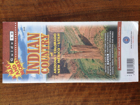 Indian Country Guide Map [Paperback] unknown author