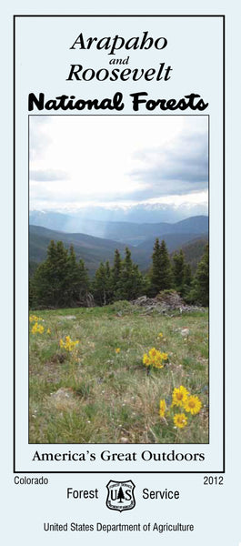 Arapaho and Roosevelt National Forests, Colorado - Wide World Maps & MORE!