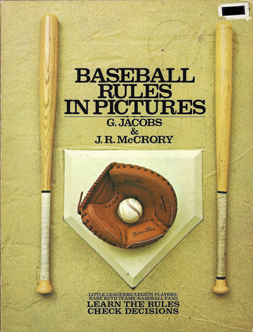 Baseball rules in pictures Jacobs, A. G - Wide World Maps & MORE!