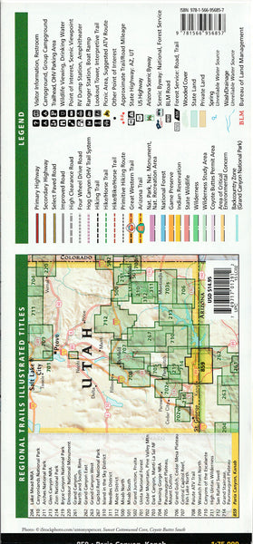 Paria Canyon, Kanab [Vermillion Cliffs National Monument, Grand Staircase-Escalante National Monument] (National Geographic Trails Illustrated Map #859)