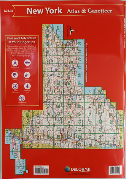 DeLorme® New York Atlas & Gazetteer (New York State Atlas & Gazetteer) - Wide World Maps & MORE!