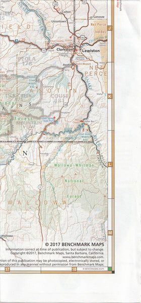 Washington Recreation Map (The Evergreen State)