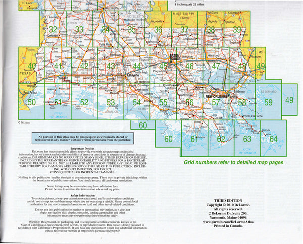 Louisiana Atlas & Gazetteer - Wide World Maps & MORE!