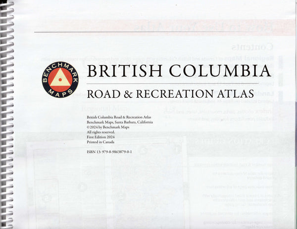 British Columbia Road & Recreation Atlas - Wide World Maps & MORE!