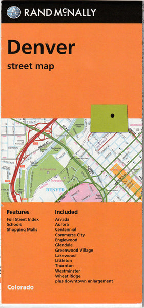 Denver Street Map - Wide World Maps & MORE!