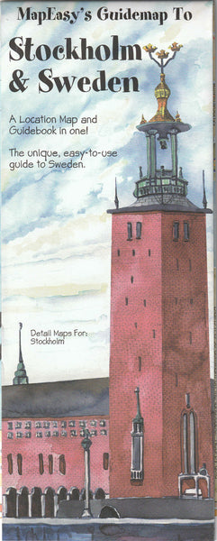 MapEasy's Guidemap to Stockholm & Sweden - Wide World Maps & MORE!