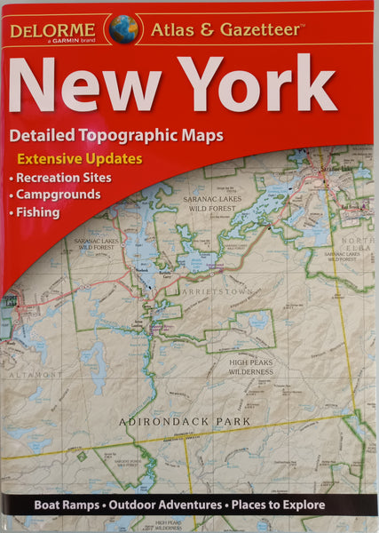 DeLorme® New York Atlas & Gazetteer (New York State Atlas & Gazetteer) - Wide World Maps & MORE!